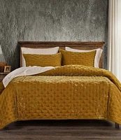 HiEnd Accents Stella Silk Velvet Quilt Mini Set