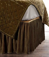 HiEnd Accents Stella Silk Velvet Bed Skirt