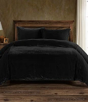 HiEnd Accents Stella Silk Velvet Duvet Cover Mini Set