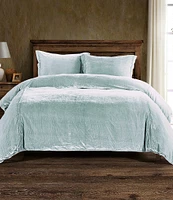 HiEnd Accents Stella Silk Velvet Duvet Cover Mini Set