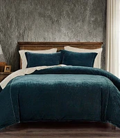 HiEnd Accents Stella Silk Velvet Duvet Cover Mini Set