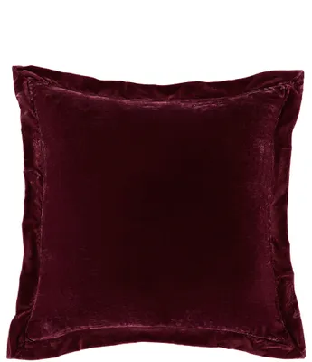 HiEnd Accents Stella Silk Velvet Flanged Euro Sham