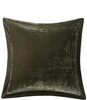 HiEnd Accents Stella Silk Velvet Flanged Euro Sham