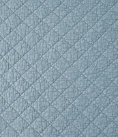 HiEnd Accents Stonewashed Cotton Gauze Diamond Stitch Pattern Quilt