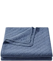 HiEnd Accents Stonewashed Cotton Gauze Diamond Stitch Quilt Mini Set