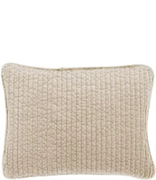 HiEnd Accents Stonewashed Cotton Velvet Boudoir Pillow