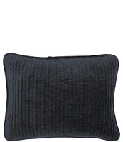 HiEnd Accents Stonewashed Cotton Velvet Boudoir Pillow