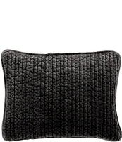 HiEnd Accents Stonewashed Cotton Velvet Boudoir Pillow