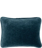 HiEnd Accents Stonewashed Cotton Velvet Boudoir Pillow