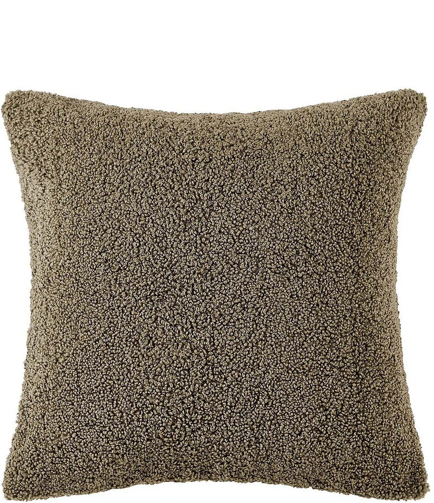 HiEnd Accents Teddy Boucle Woven Square Pillow