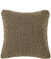 HiEnd Accents Teddy Soft Plush Textured Boucle Euro Pillow