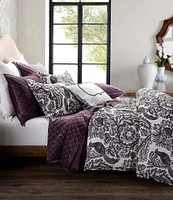 HiEnd Accents Toile Floral Comforter Mini Set