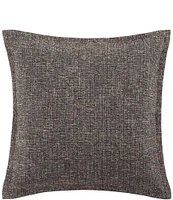 HiEnd Accents Tweed Collection Modern Rustic Woven Euro Sham