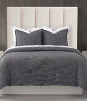 HiEnd Accents Tweed Textured Woven Comforter Mini Set