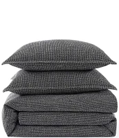 HiEnd Accents Tweed Textured Woven Comforter Mini Set