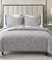 HiEnd Accents Tweed Textured Woven Duvet Cover Mini Set