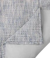 HiEnd Accents Tweed Textured Woven Duvet Cover Mini Set