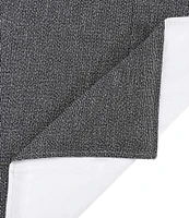 HiEnd Accents Tweed Textured Woven Duvet Cover Mini Set