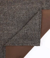 HiEnd Accents Tweed Textured Woven Duvet Cover Mini Set