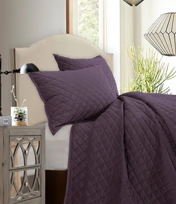 HiEnd Accents Velvet Diamond Quilt Mini Set