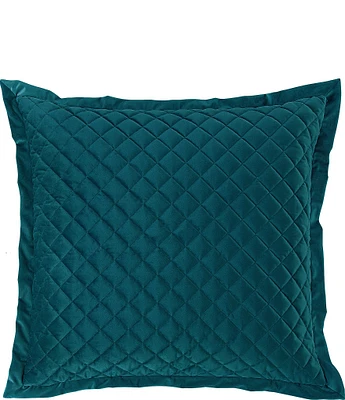 HiEnd Accents Velvet Quilted Euro Sham