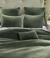 HiEnd Accents Venetian Stone Washed Cotton Velvet Quilt Mini Set