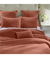 HiEnd Accents Venetian Stone Washed Cotton Velvet Quilt Mini Set