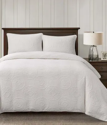 HiEnd Accents Verona Patterned Matelasse Comforter Mini Set