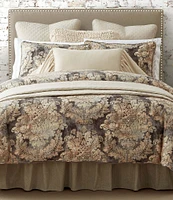 HiEnd Accents Victoria Damask Print Mini Comforter Set