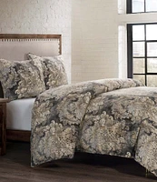 HiEnd Accents Victoria Damask Print Mini Comforter Set