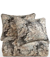 HiEnd Accents Victoria Damask Print Mini Comforter Set