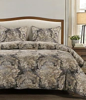 HiEnd Accents Victoria Damask Print Mini Comforter Set