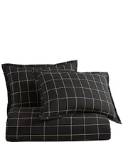 HiEnd Accents Windowpane Plaid Comforter Mini Set