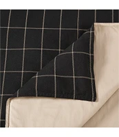 HiEnd Accents Windowpane Plaid Comforter Mini Set