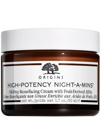 High-Potency Night A-Mins Oil-Free Resurfacing Cream with Fruit-Derived AHAs