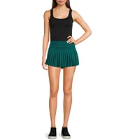 GB High Rise Pleated Tennis Skort