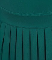 GB High Rise Pleated Tennis Skort