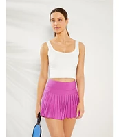 GB High Rise Pleated Tennis Skort