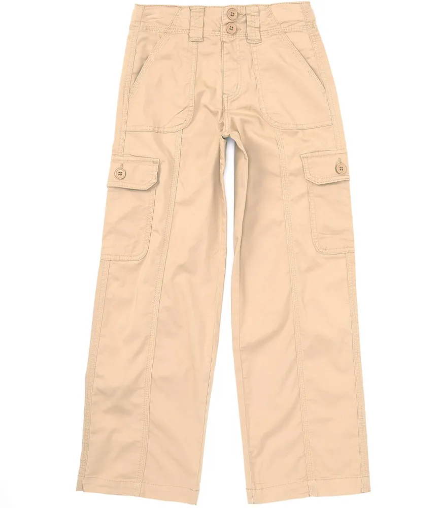 Hippie Girl Big Girls 7-16 Twill Cargo Pants