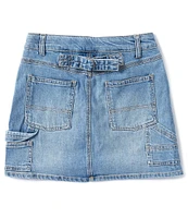 Hippie Girl Big Girls 7-16 Denim Carpenter Skirt