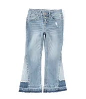 Hippie Girl Little Girls 4-6X High-Rise Flare-Leg Jeans