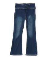 Hippie Girl Little Girls 4-6X Pull On Tulip Flare Jean