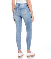 Hippie Laundry Throwback Destructed High Rise Skinny Jeans