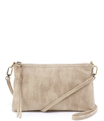 HOBO Darcy Leather Gold Leaf Convertible Crossbody Bag