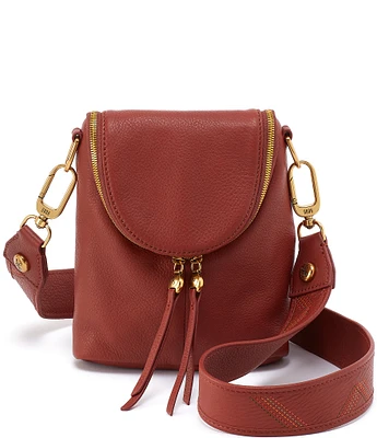 HOBO Fern Leather Stitch Strap Crossbody Bag