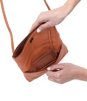 HOBO Grant Small Leather Crossbody Bag