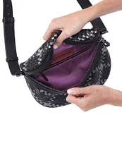 HOBO Juno Metallic Woven Belt Bag