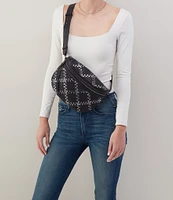 HOBO Juno Metallic Woven Belt Bag