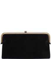 HOBO Lauren Studded Suede Clutch Wallet