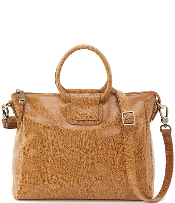 HOBO Sheila Cedar Crackle Print Medium Satchel Bag